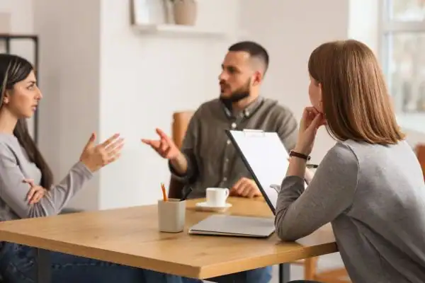 Image of couple access free mediation using family mediation voucher scheme Hammersmith & Fulham