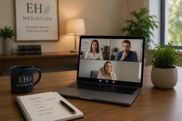 child access mediation Hammersmith & Fulham online meeting.
