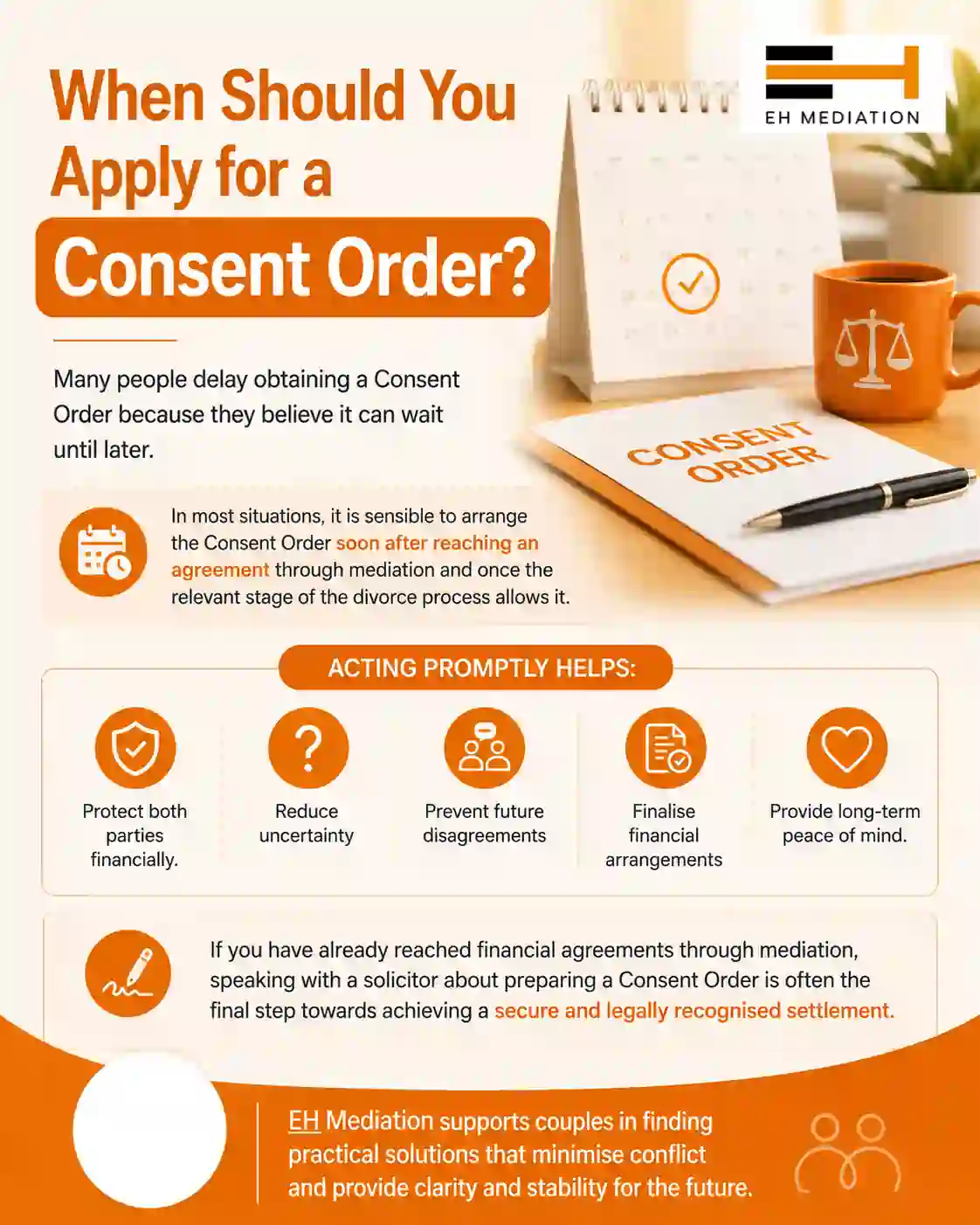 When Should You Apply for a Consent Order Hammersmith & Fulham?